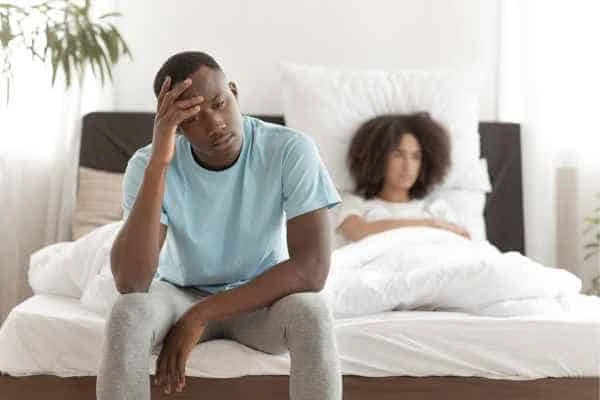 Man upset about ED symptoms Newbury