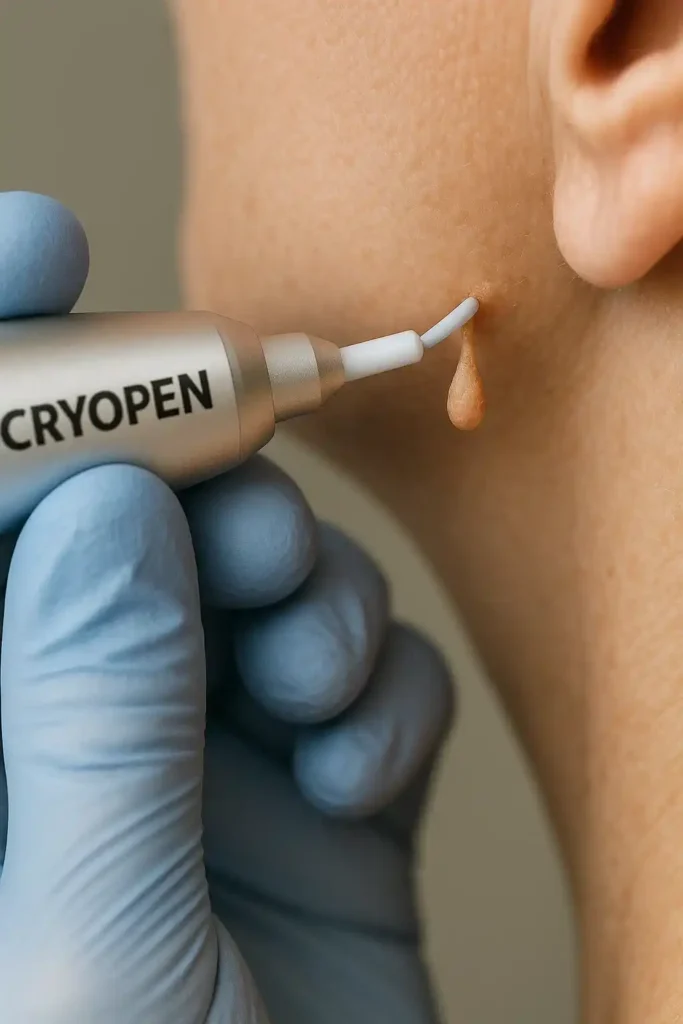 Cryopen for skin tags removal Newbury speak to our team today!