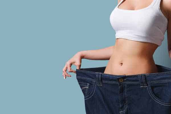 woman after fat reduction treatment Newbury