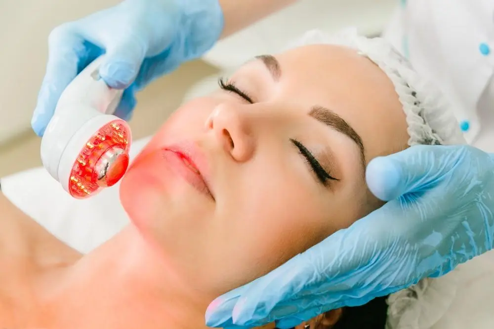 woman having non-surgical Morph8 treatment Newbury